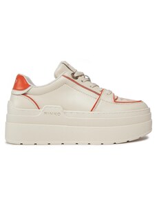Sneakersy Pinko Greta 01 SS0007 P001 Yogurt/Orange YH7