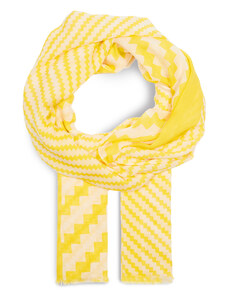Szal Tommy Hilfiger Essential Flag Scarf AW0AW15787 Valley Yellow ZH3