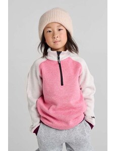 Dziecięcy sweter polarowy Reima Neulus różowy