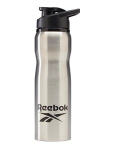 Bidon Reebok Training Supply Metal Water Bottle 800 mL GK4296 silver met.