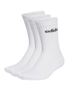 Skarpety wysokie unisex adidas Linear Crew Cushioned Socks 3 Pairs HT3455 white/black