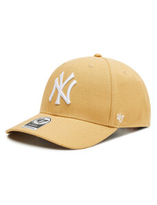 Czapka z daszkiem 47 Brand New York Yankees B-MVPSP17WBP-LT Light Tan