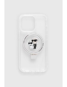 Karl Lagerfeld etui na telefon iPhone 13 Pro / 13 6.1" kolor transparentny