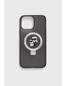 Karl Lagerfeld etui na telefon iPhone 13 Pro Max 6.7" kolor czarny
