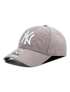 47 Brand Czapka z daszkiem Mlb New York Yankees B-MVPSP17WBP-DY Szary