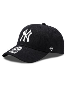 47 Brand Czapka z daszkiem Mlb NY Yankeess BMVPSP17WBPBKW Czarny