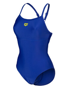 Damski Strój kąpielowy Arena Women'S Arena Solid Swimsuit Lightdrop Back B 005909/800 – Niebieski