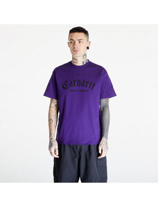 Koszulka męska Carhartt WIP S/S Onyx T-Shirt UNISEX Tyrian/ Black