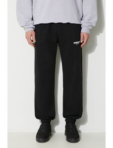 Represent spodnie dresowe bawełniane Owners Club Sweatpant kolor czarny z nadrukiem OCM412.01