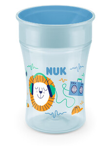 NUK Kubek "Magic Cup" w kolorze niebieskim do nauki picia - 230 ml