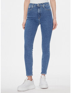 Calvin Klein Jeans Jeansy High Rise Skinny J20J223311 Niebieski Skinny Fit