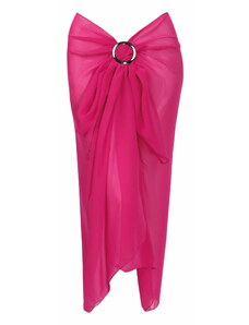Feba Pareo z klamrą | Różowa chusta plażowa F62K/650 (UNIVERSAL)