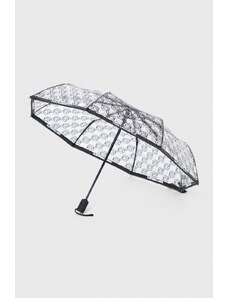 Karl Lagerfeld parasol kolor transparentny