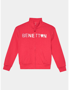 United Colors Of Benetton Bluza 3J68C503O Różowy Regular Fit