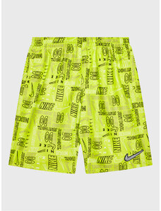 Nike Szorty kąpielowe Logo Mashup NESSC791 Zielony Regular Fit