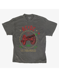 Koszulka męska Merch Revival Tee - AC/DC Have A Great Christmas Unisex T-Shirt Black
