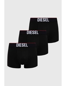 Diesel Umbx-Damienthreepack-XL Logo Boxer 3-Pack