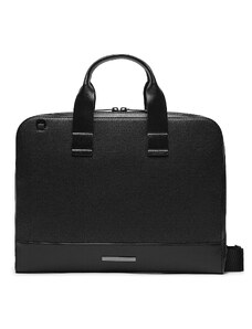 Calvin Klein Torba na laptopa Modern Bar Slim Laptop Bag Mono K50K511529 Czarny