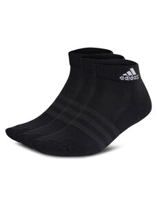 Skarpety Niskie Unisex adidas Cushioned Sportswear Ankle Socks 3 Pairs IC1277 black/white