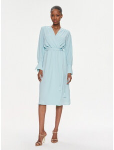 Rinascimento Sukienka codzienna CFC0117654003 Błękitny Regular Fit