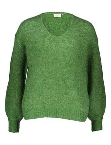 Kaffe Sweter w kolorze zielonym