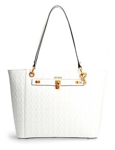 Guess Shopper bag w kolorze białym - 40 x 27 x 12 cm