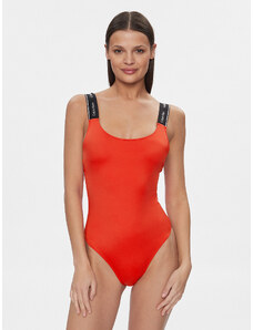 Calvin Klein Swimwear Strój kąpielowy KW0KW02422 Czerwony