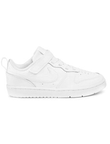 Sneakersy Nike Court Borough Low 2 (Psv) BQ5451 100 Biały