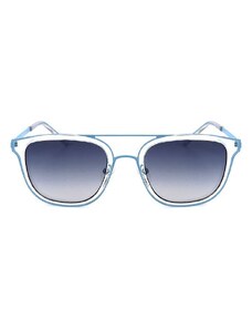 Guess Damskie okulary przeciwsłoneczne w kolorze niebieskim