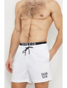 Calvin Klein szorty kąpielowe kolor biały