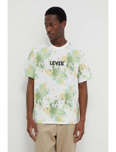 Levi's t-shirt bawełniany męski z nadrukiem