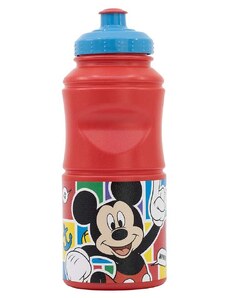 MICKEY Bidon "Mickey Mouse" w kolorze czerwonym - 380 ml