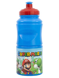 Super Mario Bidon "Super Mario" w kolorze niebieskim - 380 ml