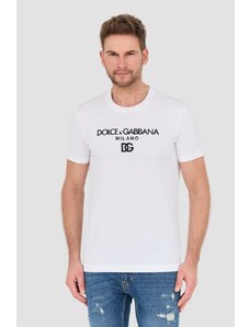 DOLCE AND GABBANA Biały t-shirt, Wybierz rozmiar 54