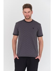 GUESS Czarny t-shirt Marshall, Wybierz rozmiar XL