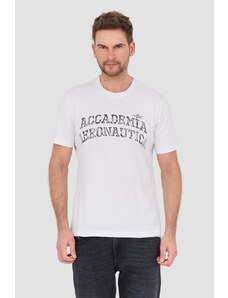 AERONAUTICA MILITARE Biały t-shirt M.C., Wybierz rozmiar XXL