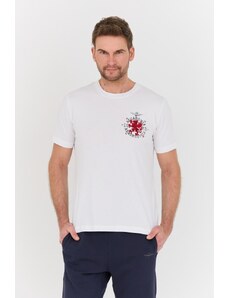 AERONAUTICA MILITARE Biały t-shirt M.C., Wybierz rozmiar XXL