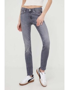 Tommy Jeans jeansy Sophie damskie kolor szary DW0DW17487