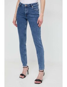 Silvian Heach jeansy damskie kolor niebieski
