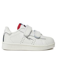 Sneakersy Pepe Jeans Player Basic Bk PBS00002 White 800
