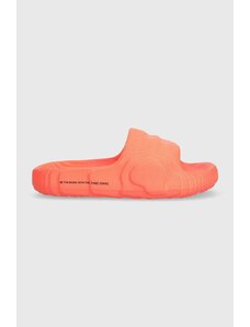 adidas Originals klapki Adilette 22 damskie kolor pomarańczowy IF3567