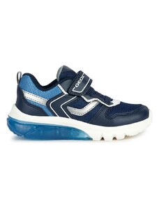 Geox Sneakersy "Ciberdron" w kolorze granatowo-niebieskim