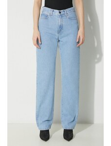 Carhartt WIP jeansy Noxon Pant damskie medium waist I031920.112