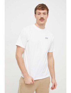 Puma t-shirt bawełniany męski kolor biały gładki 624772