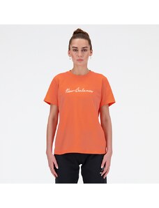 Koszulka damska New Balance WT41909GFR – pomarańczowa
