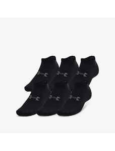 Męskie skarpety Under Armour Essential No Show Socks 6-Pack Black