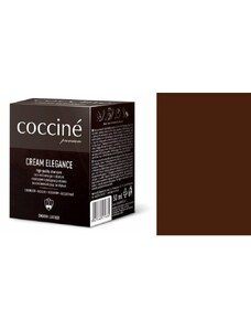 Cocciné Pasta Do Butów Krem Skóry Gładkiej Cream Elegance Ciemny Brąz 50 Ml