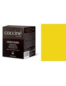 Cocciné Pasta Do Butów Krem Skóry Gładkiej Cream Elegance Żółty 50 Ml