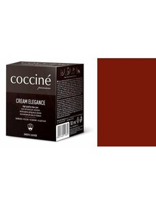 Cocciné Pasta Do Butów Krem Skóry Gładkiej Cream Elegance Czerwony Brąz 50 Ml