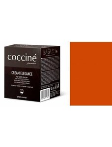 Cocciné Pasta Do Butów Krem Skóry Gładkiej Cream Elegance Pomarańczowy 50 Ml